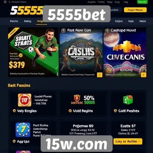Ofertas e promoções disponíveis na 5555bet